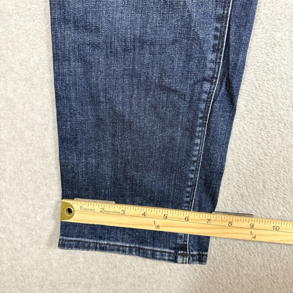 HUGO BOSS Black label Maine1 Jeans Mens 32x30 Whiskers Faded Relaxed Stretch - Picture 13 of 15